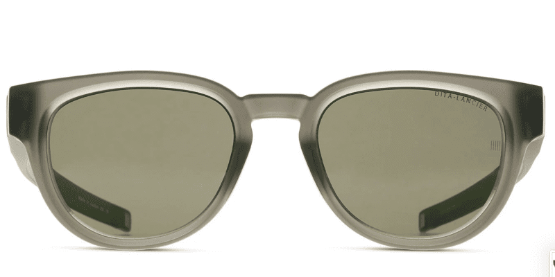 DitaLancierSunglassesLSA709DeckGreyAirGreenFront