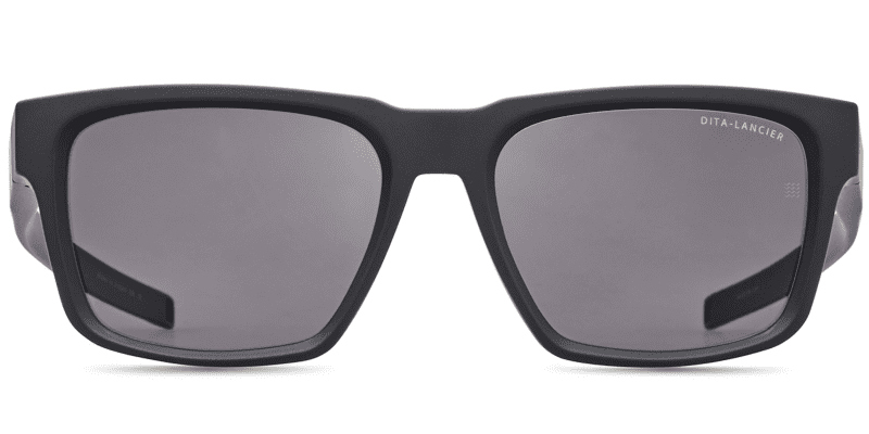 DitaLancierSunglassesLSA712MatteBlackSeaGreyFront