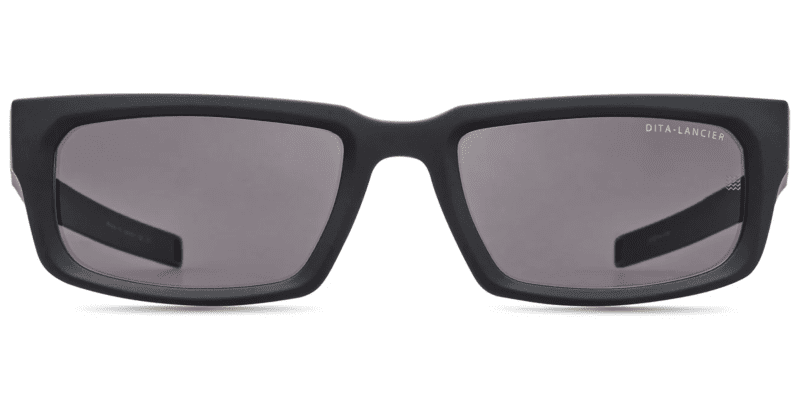 DitaLancierSunglassesLSA714MatteBlackSeaGreyFront