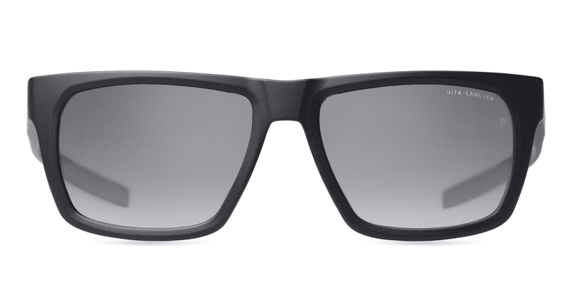 DitaLancierSunglassesLSA716MatteBlackSeaGreyFront