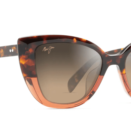 MauiJImBlossom892SunglassesHavanaPeachwithHCLBronzelensescorner