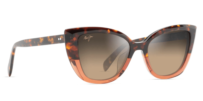 MauiJImBlossom892SunglassesHavanaPeachwithHCLBronzelensescorner