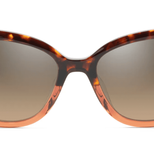 MauiJImBlossom892SunglassesHavanaPeachwithHCLBronzelensesfront