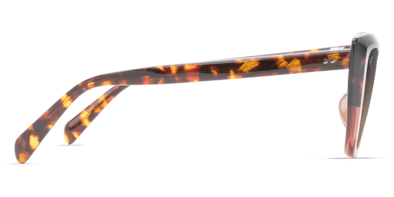 MauiJImBlossom892SunglassesHavanaPeachwithHCLBronzelensesside