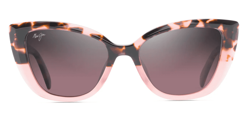 MauiJImBlossom892SunglassesPinkwithMauiRoselensesfront