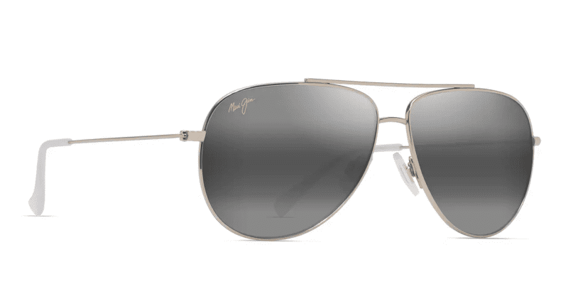 MauiJImHau oli665SunglassesShinylightgoldwithCrystalandNeutralGreylensescorner