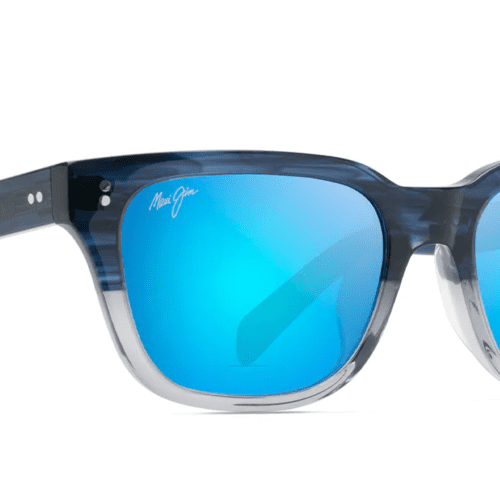 MauiJImLikeke894SunglassesBluetoGreywithBlueHawaiilensesCorner