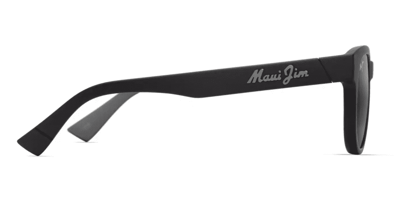 MauiJImMaoli668SunglassesMatteBlackwithNeutralGreyLensesside