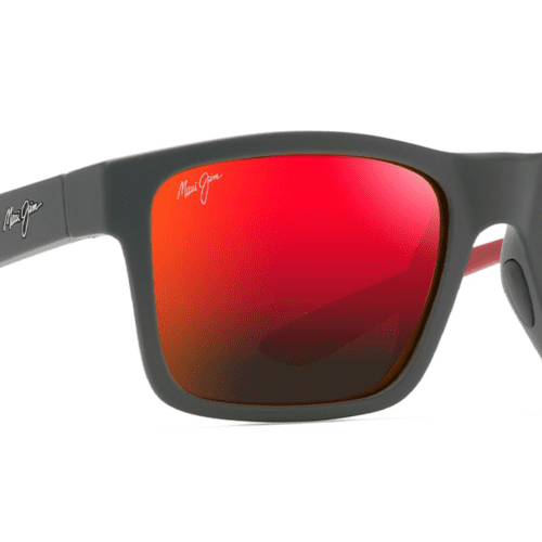 MauiJImTheFlats897SunglassesDarkGreywithHawaiiLavacorner