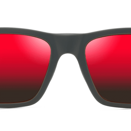 MauiJImTheFlats897SunglassesDarkGreywithHawaiiLavafront