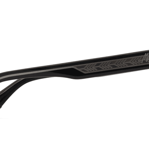 MauiJimAKAHAI646Sunglasses ShinyBlackwithTransBlackwithNeutralGreyLensesside