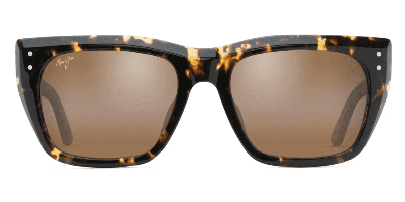 MauiJimAlohaLane893SunglassesHavanawithHCLBronzeLensesfront