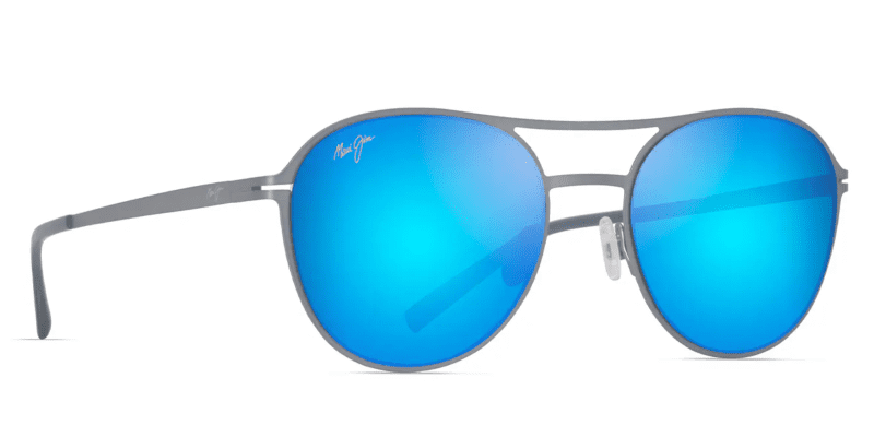 MauiJimHalfMoon890SunglassesDoveGreywithBlueHawaiicorner