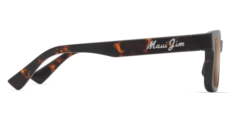 MauiJimHiapoAsianFit655SunglassesDarkHavanaHCLBronzeSide