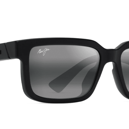 MauiJimHiapoAsianFit655SunglassesMatteBlackGreyCorner