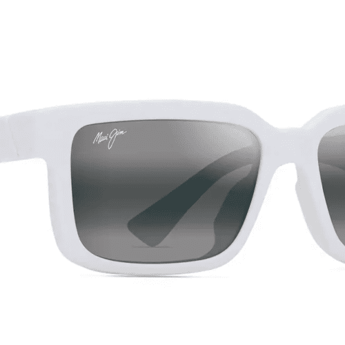 MauiJimHiapoAsianFit655SunglassesMatteWhiteGreyCorner