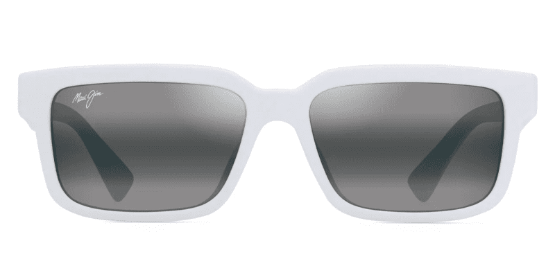 MauiJimHiapoAsianFit655SunglassesMatteWhiteGreyFront