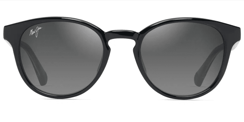 MauiJimHiehieSunglassesBlackGreyNeutralGreyFront