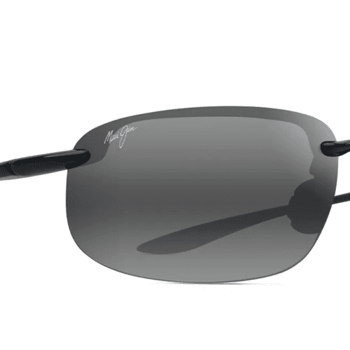 MauiJimHo okipaXL456SunglassesBlackGlosswithNeutralGrey