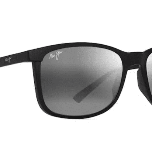 MauiJimHulili672SunglassesMatteBlackNeutralGreyCorner