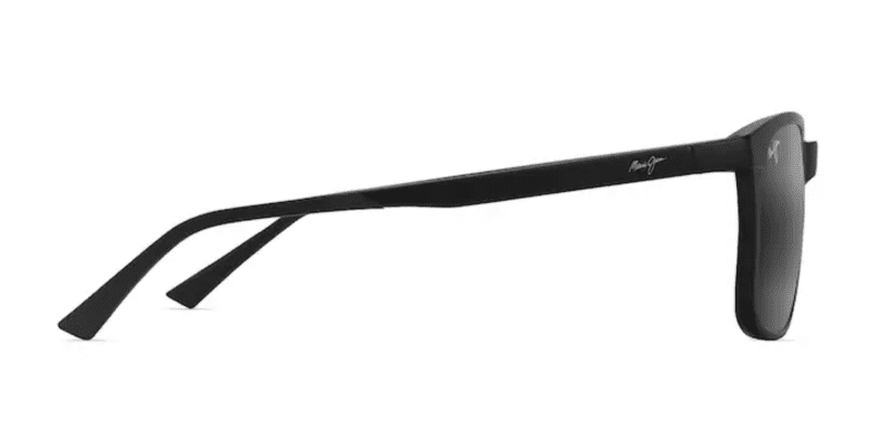 MauiJimHulili672SunglassesMatteBlackNeutralGreySide