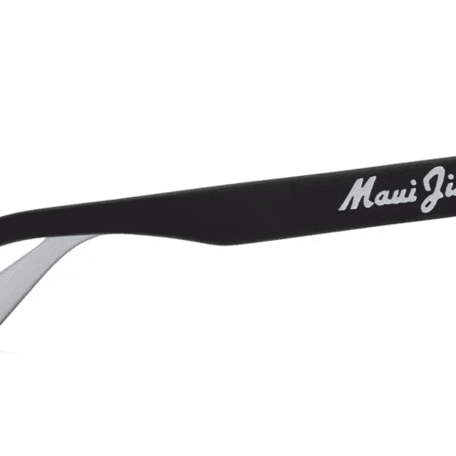 MauiJimIhupaniAsianFit658SunglassesMatteBlackNeutralGreySide