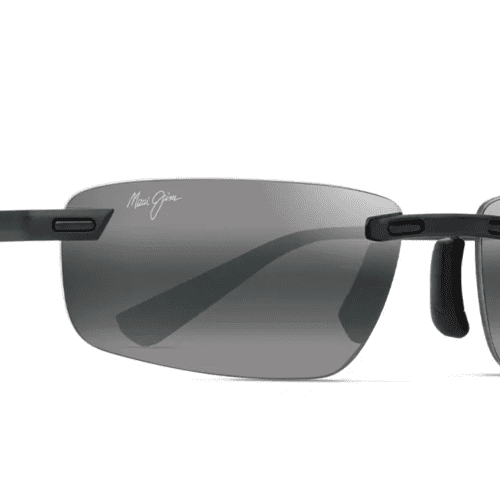 MauiJimIlikou630SunglassesMatteBlackGreyCorner