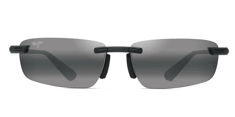 MauiJimIlikou630SunglassesMatteBlackGreyFront