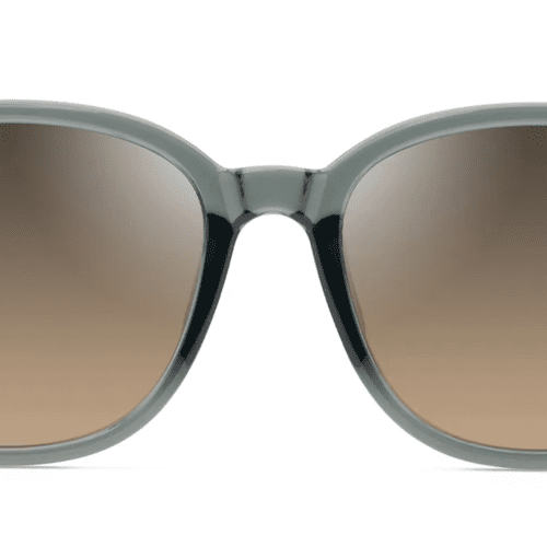 MauiJimKU IKAHI647SunglasssesShinyTransDarkGreywithHCLbronzefront