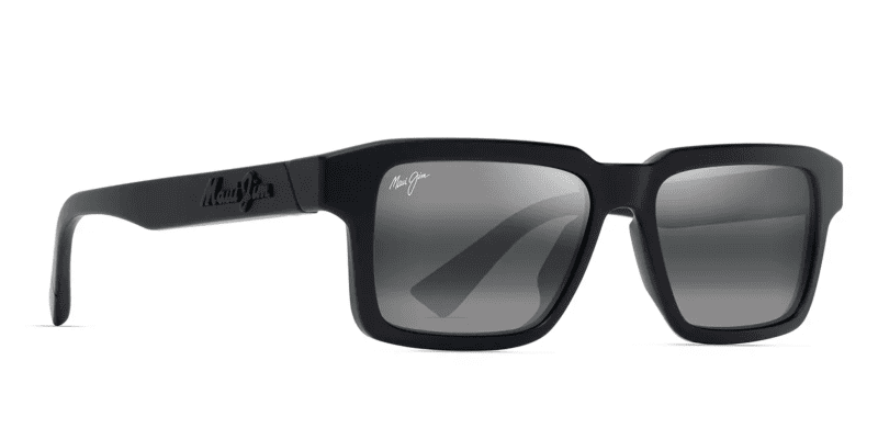 MauiJimKahiko635SunglassesMatteBlackwithNeutralGreylensescorner