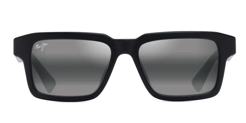 MauiJimKahiko635SunglassesMatteBlackwithNeutralGreylensesfront