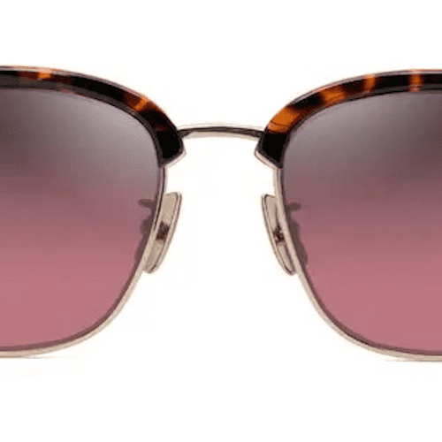 MauiJimKalaunuAFSunglassesDarkHavanaMauiRoseFront