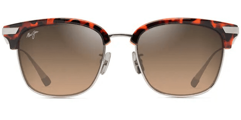 MauiJimKalaunuAFSunglassesRedHavanaHCLBronzeFront