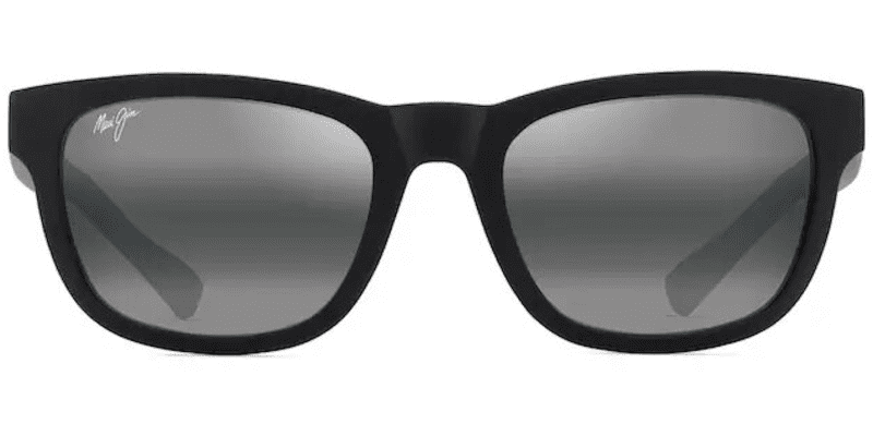 MauiJimKapiiSunglassesBlackNeutralGreyFront