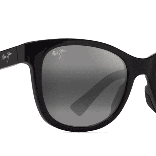 MauiJimKiopa a671SunglassesMatteBlackwithNeutralGreylensescorner