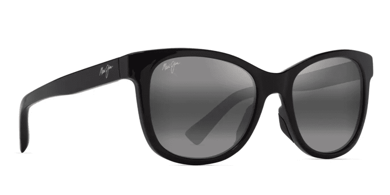 MauiJimKiopa a671SunglassesMatteBlackwithNeutralGreylensescorner