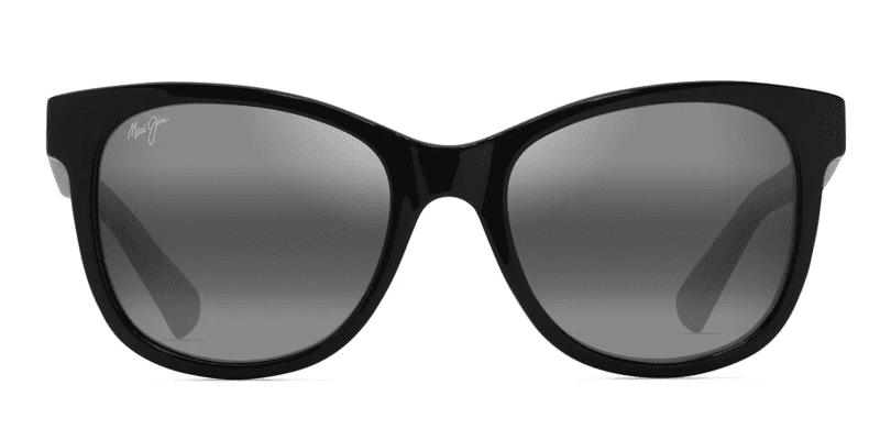 MauiJimKiopa a671SunglassesMatteBlackwithNeutralGreylensesfront