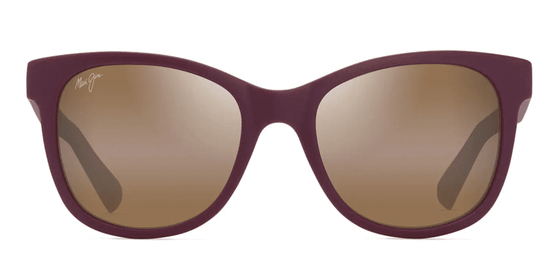 MauiJimKiopa a671SunglassesMatteCylamenwithHCLBronzelensesfront