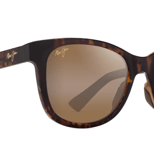 MauiJimKiopa a671SunglassesMatteDarkHavanawithHCLBronzelensescorner