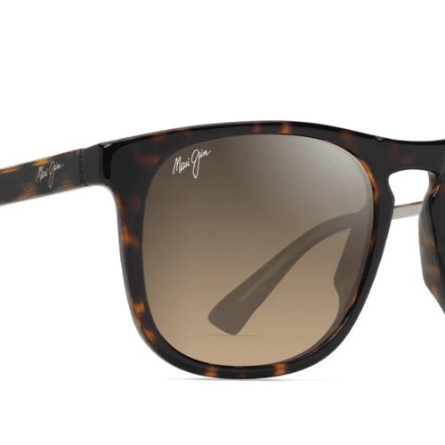 MauiJimKupa a641SunglassesShinyDarkHavanaTransYellowwithHCLBronzecorner