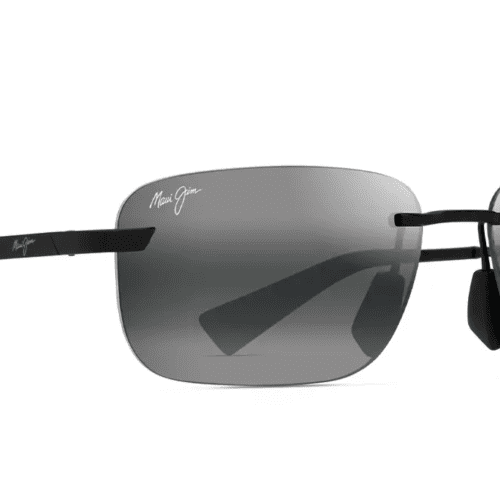 MauiJimLanakila624SunglassesMatteBlackGreyGreyCorner