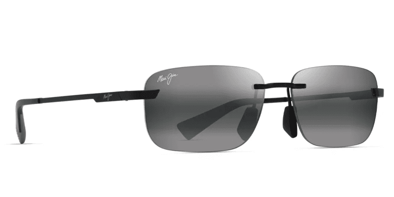 MauiJimLanakila624SunglassesMatteBlackGreyGreyCorner