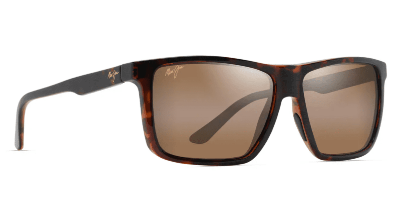 MauiJimMamalu610GlossCherryTortoiseSunglasseswithHCLBronze