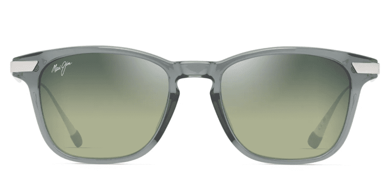 MauiJimMana Olana623SunglassesShinyBlackGunmetalwithHTLensesfront