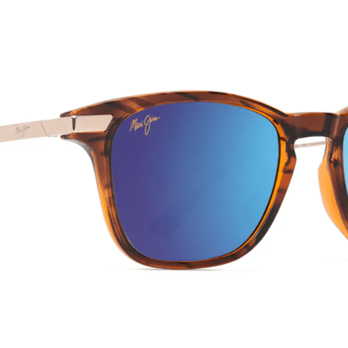 MauiJimMana olana623SunglassesTortoisewithBlueHawaiicustom