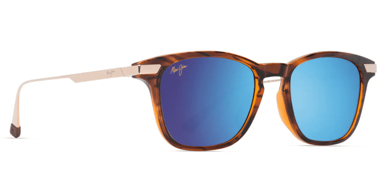 MauiJimMana olana623SunglassesTortoisewithBlueHawaiicustom