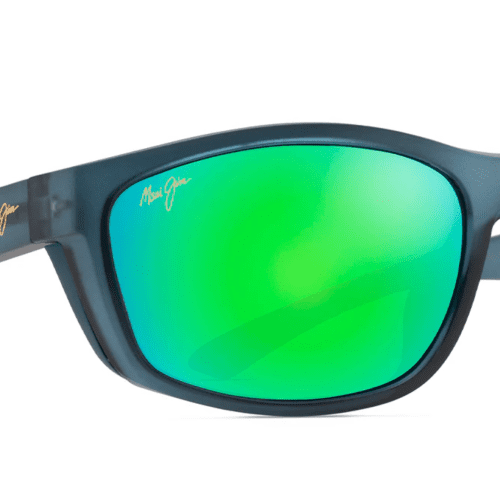 MauiJimNU ULANDING869SunglassesMatteTealwithMauiGreenlensescorner