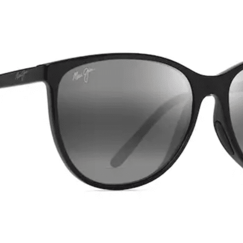 MauiJimOcean723SunglassesShinyBlackNeutralGreyCorner