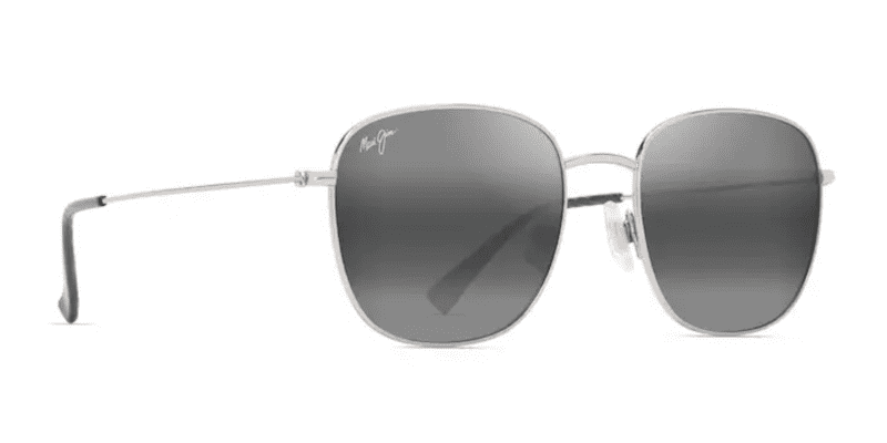 MauiJimOlaliAF657SunglassesShinySilverwithBlackNeutralGreyCorner