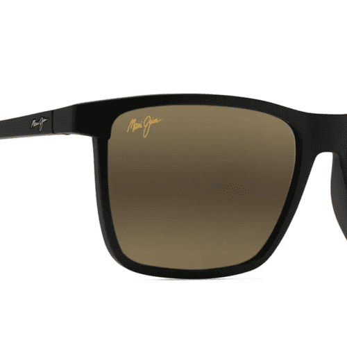 MauiJimOneWayCustomSunglassesBlackwithHCLBronze